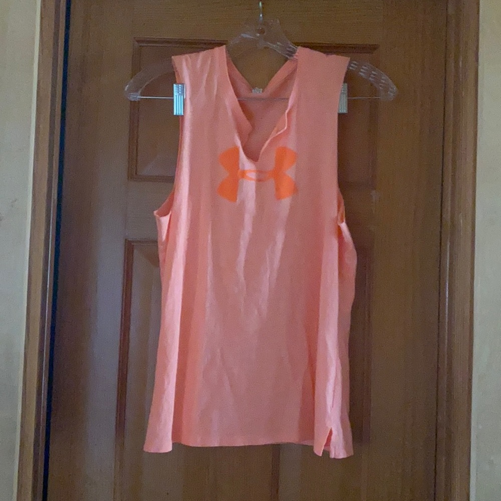 Under Armour coral tank!